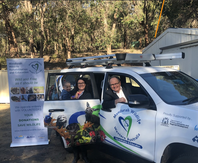 D22 687 420171596 Mandurah Wildlife Rescue Vehicle Photo Jan 22