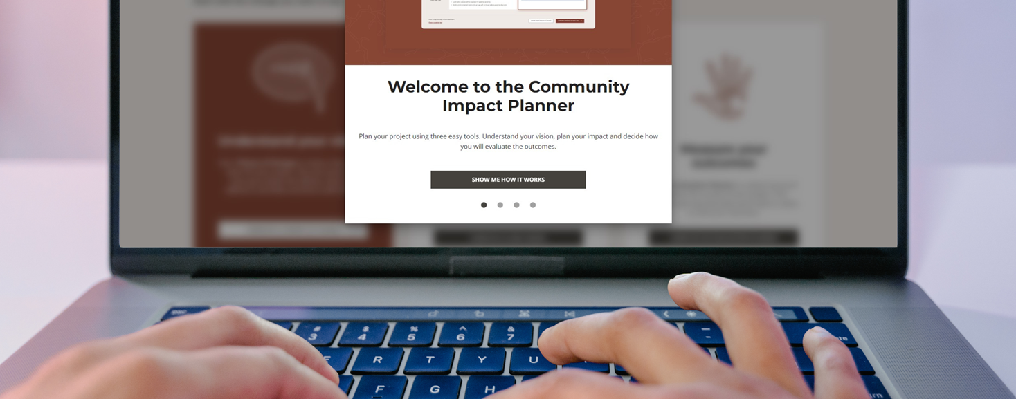 Community Impact Planner Screen