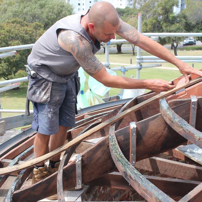 Conserving The Old Observatory Oriel Roof 2019