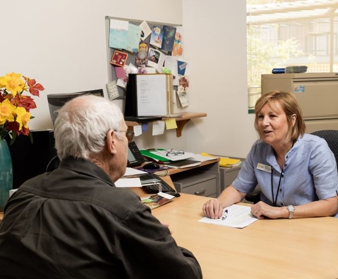 CCWA Cancer Support Coordinator Speaking To Lodges Guest Image